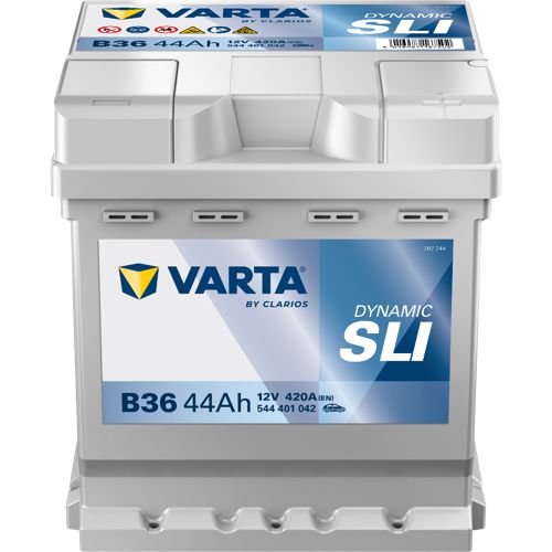 Varta B36 Car Battery Type 002L / 202 (544401042)   